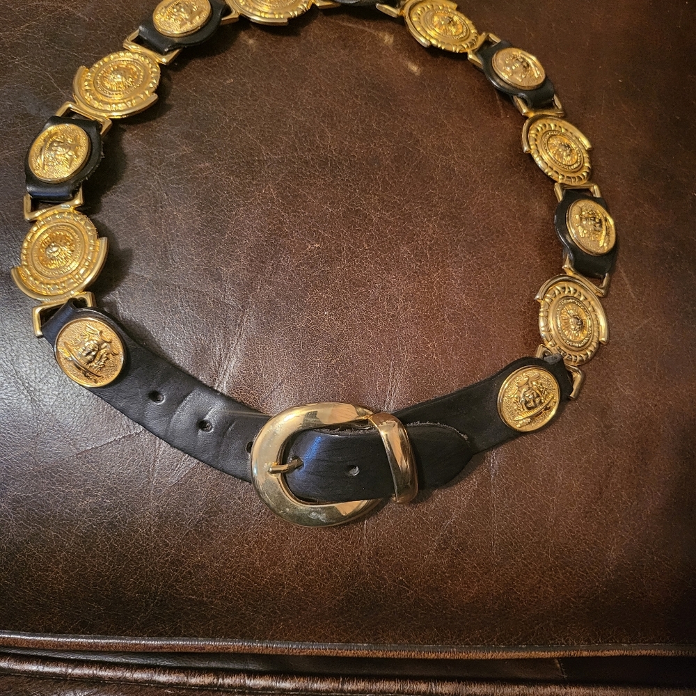 Milos leather belt - Picture 2 of 10